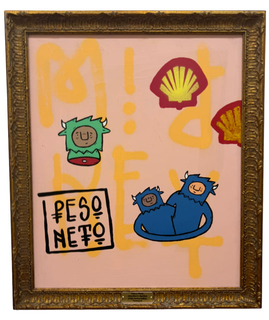 Painting 46: "Peso Neto"