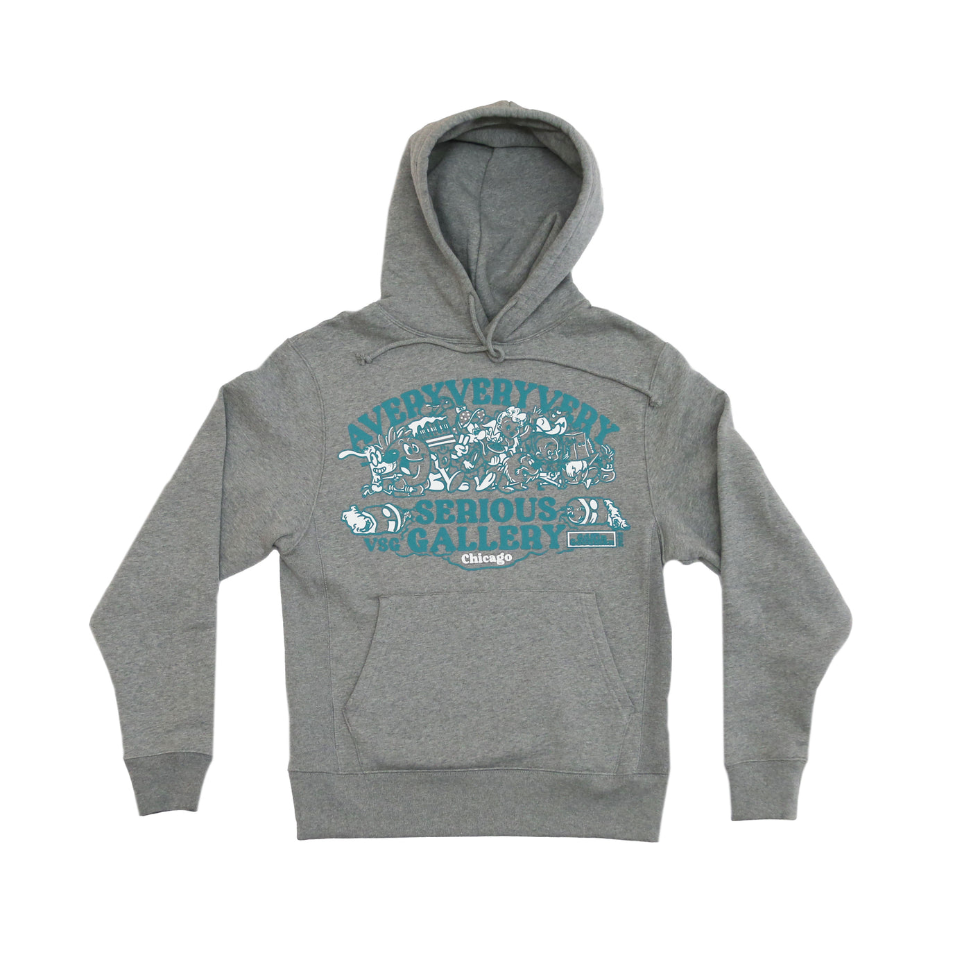 A Very Serious Hoodie, Heavy Weight by Griffin Goodman
